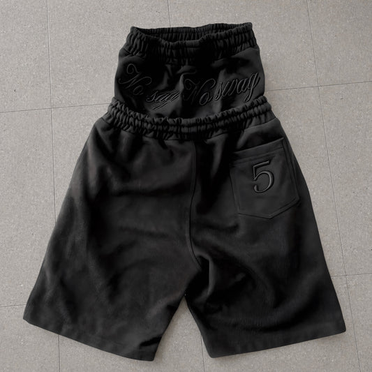 "NO SAG NO SWAG" SHORTS